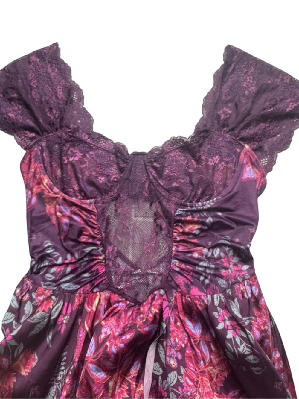FREE PEOPLE INTIMATELY: NWOT Bad For You Maxi Bodysuit Dress - Size Small - Picture 5 of 12
